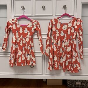 Rags snowman long sleeve dress